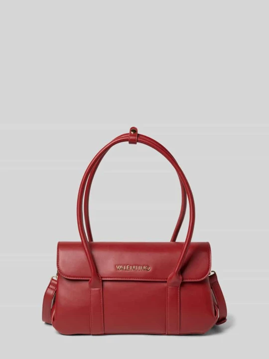 Zdjęcie produktu Torebka z naszywką z logo VALENTINO BAGS Czerwony