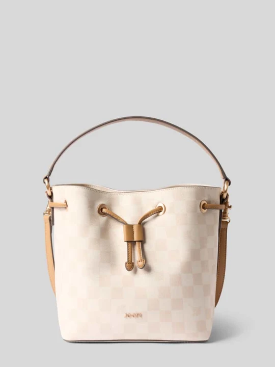 Zdjęcie produktu Torebka z aplikacją z metką model 'franziska matchsack' JOOP! Złamany biały