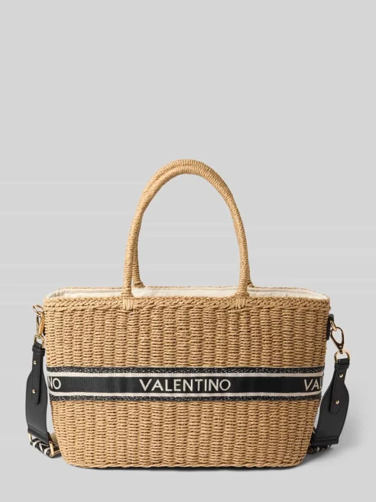 Zdjęcie produktu torebka z detal z logo model 'BOHO' VALENTINO BAGS Czarny