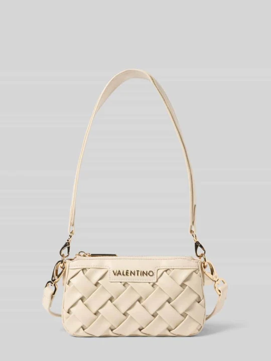Zdjęcie produktu torebka z detal z logo model 'ENNIS' VALENTINO BAGS Écru