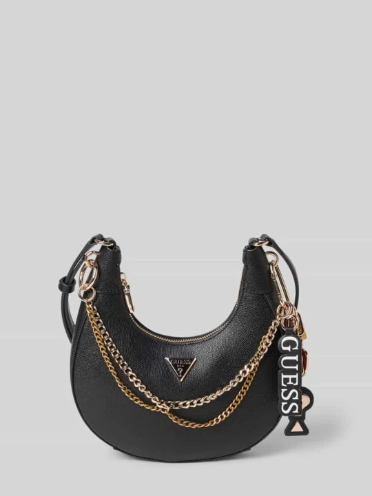 Zdjęcie produktu torebka z detale z logo model 'DAVINA' Guess Czarny