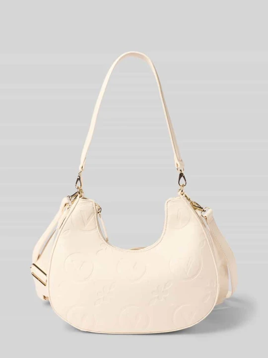 Zdjęcie produktu Torebka z detale z logo model 'SAMBA' VALENTINO BAGS Écru