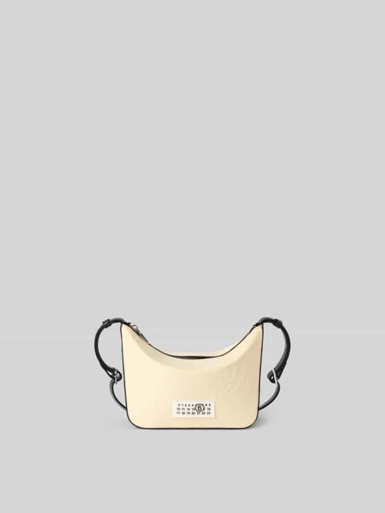 Zdjęcie produktu Torebka z detalem z logo MM6 Maison Margiela Beżowy
