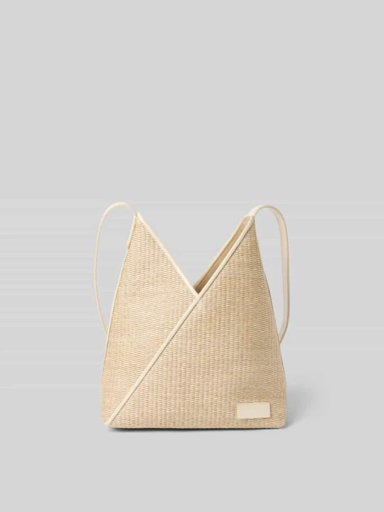 Zdjęcie produktu Torebka z detalem z logo MM6 Maison Margiela Czarny