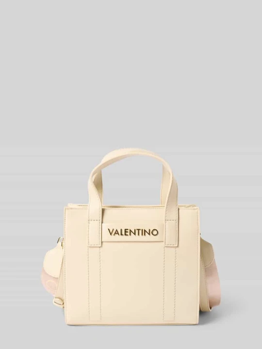 Zdjęcie produktu Torebka z Detal z logo Model 'AURY' VALENTINO BAGS Écru