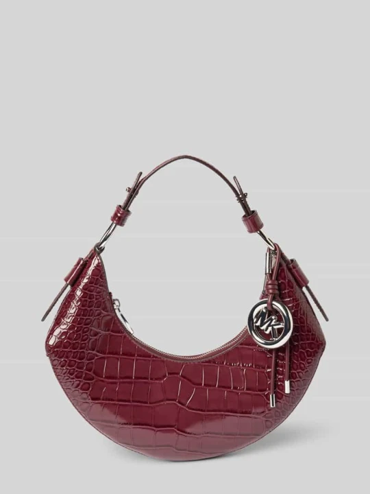 Zdjęcie produktu Torebka z detalem z logo model ‘KOA’ Michael Kors Bordowy