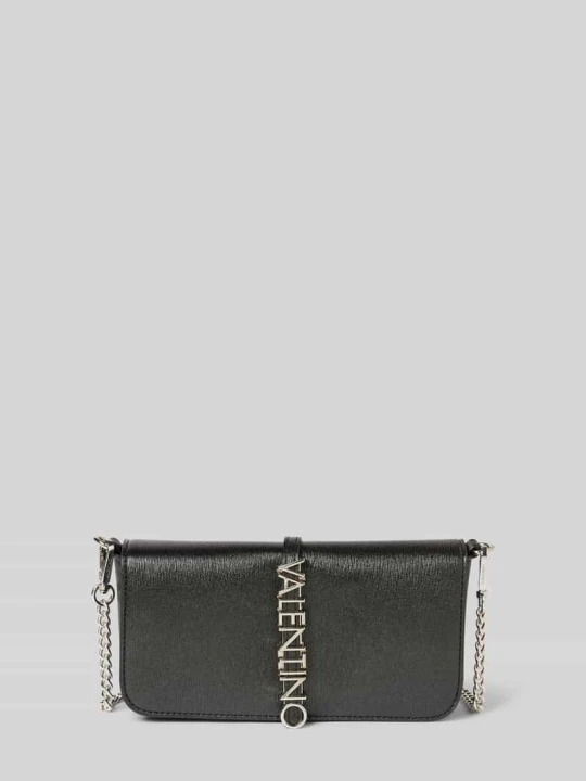 Zdjęcie produktu Torebka z detalem z logo model ‘MATERIA’ VALENTINO BAGS Czarny