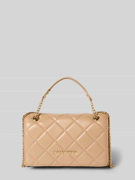 Zdjęcie produktu Torebka z detalem z logo model „OCARINA” VALENTINO BAGS Beżowy