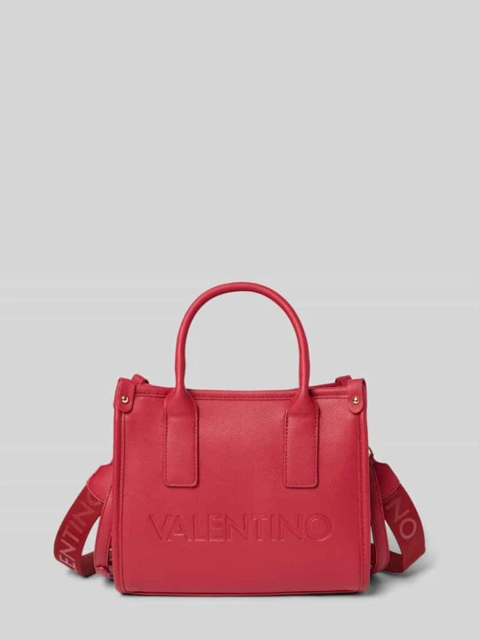 Zdjęcie produktu Torebka z materiału skóropodobnego model „Foxy” VALENTINO BAGS Czerwony