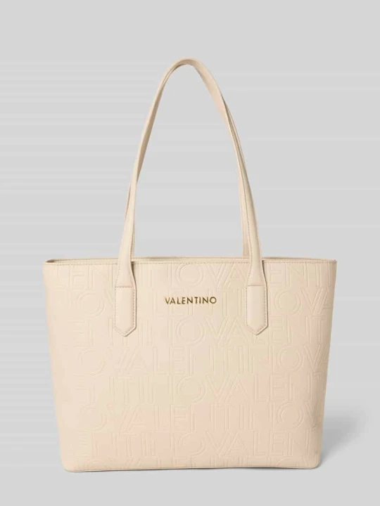 Zdjęcie produktu Torebka o wyglądzie skóry model „Pansy” VALENTINO BAGS Écru