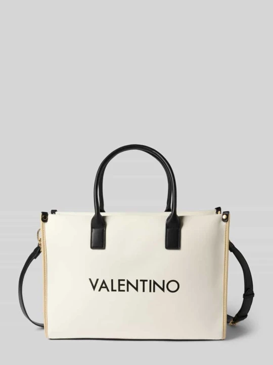 Zdjęcie produktu Torebka z logo model 'ACANTHA' VALENTINO BAGS Écru