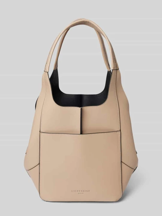 Zdjęcie produktu Torebka z nadrukiem z logo model ‘LILLY’ Liebeskind Jasnoszary
