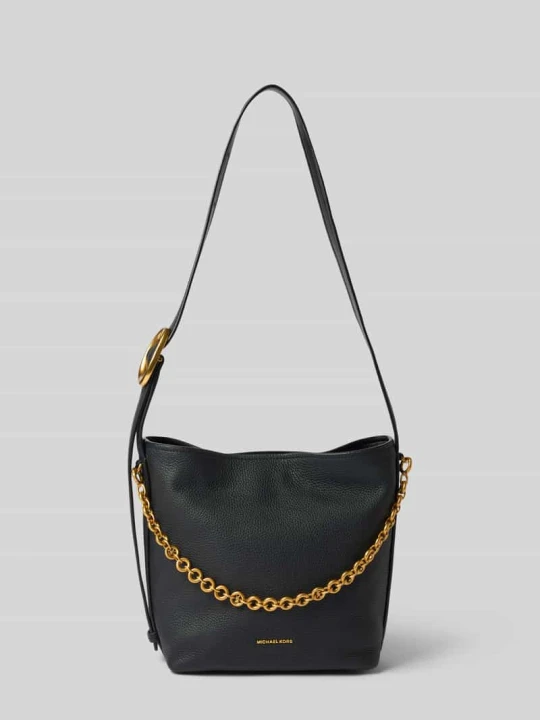 Zdjęcie produktu Torebka z naturalnej skóry model 'Nolita' Michael Kors Czarny
