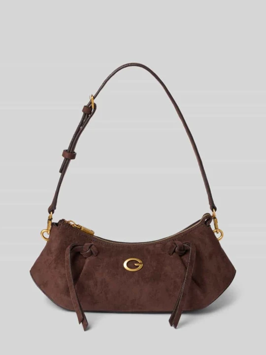Zdjęcie produktu Torebka z paskiem na ramię model 'ALLEGRA' Guess Ciemnobrązowy