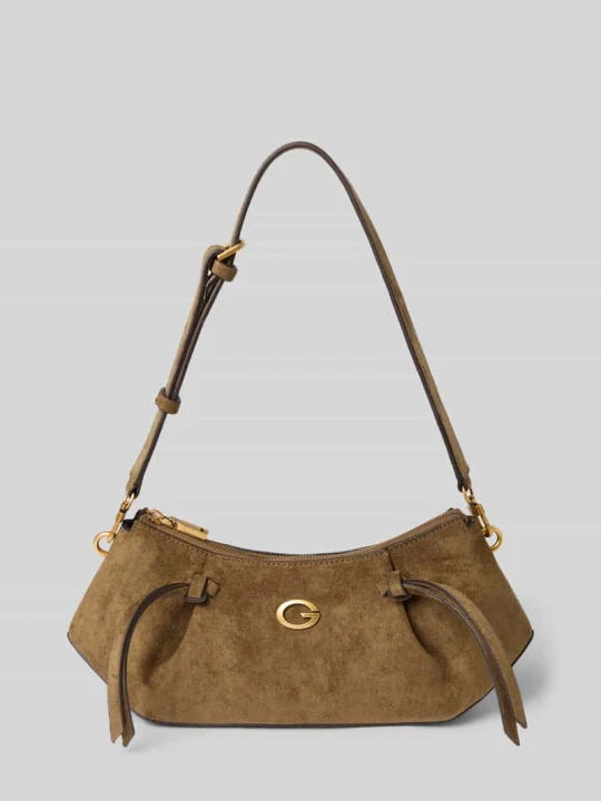 Zdjęcie produktu Torebka z paskiem na ramię model 'ALLEGRA' Guess Oliwkowy