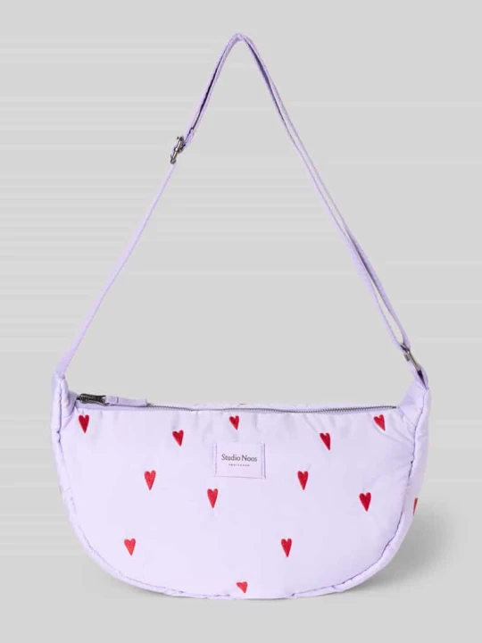 Zdjęcie produktu Torebka z przeszyciami model 'Puffy Adult Fanny Pack' STUDIO NOOS Fioletowy