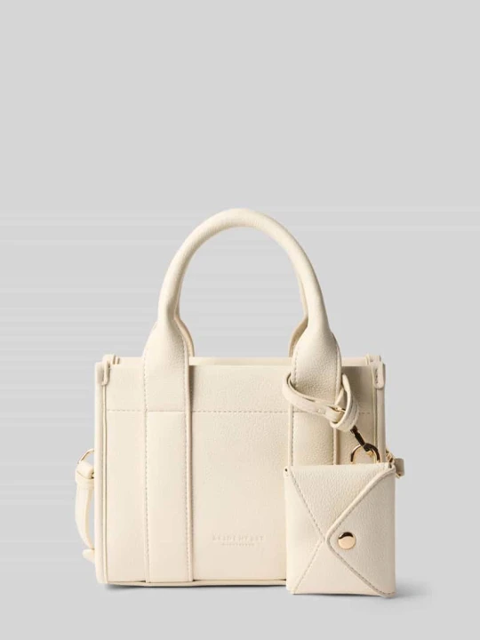 Zdjęcie produktu Torebka z uchwytem do noszenia model 'MELOY MINI TOTE' Seidenfelt Złamany biały