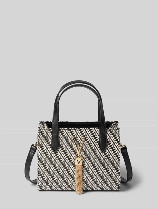 Zdjęcie produktu torebka z uchwytami do noszenia model 'DIVINA SUMMER' VALENTINO BAGS Czarny