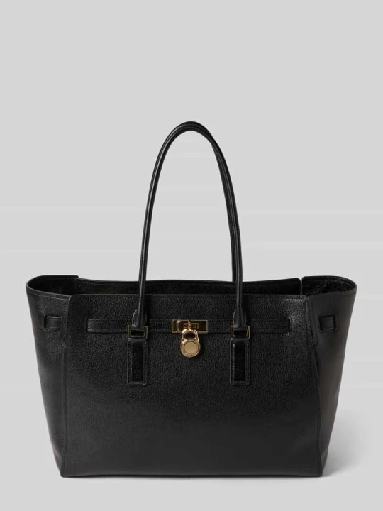 Zdjęcie produktu Torebka z uchwytem model „HAMILTON” Michael Kors Czarny