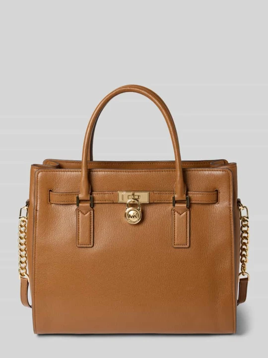 Zdjęcie produktu Torebka z uchwytem model „HAMILTON” Michael Kors Średniobrązowy