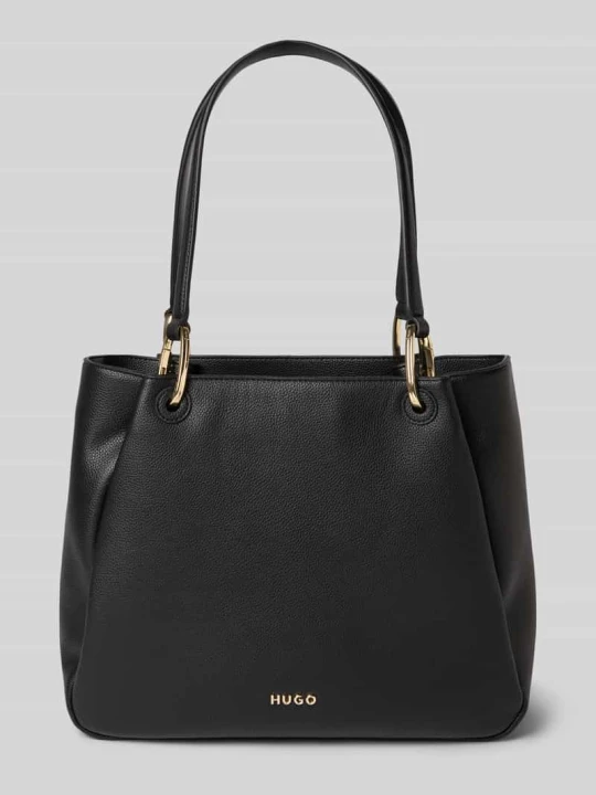 Zdjęcie produktu Torebka z uchwytem z detal z logo model 'Orin 2.0_Small Tote' Hugo Czarny