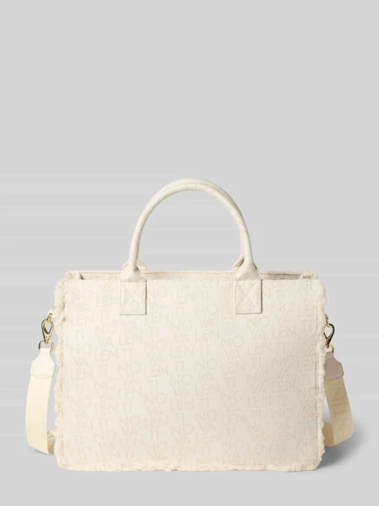 Zdjęcie produktu torebka z wyhaftowanym logo model 'SHYLA' VALENTINO BAGS Złamany biały