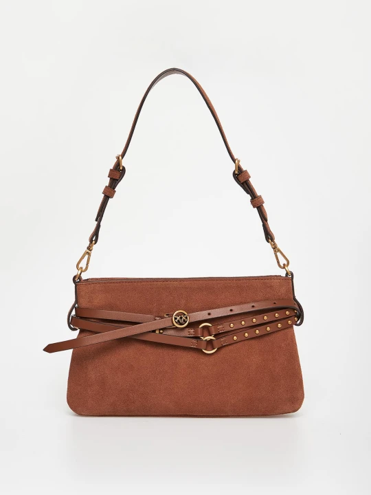 Zdjęcie produktu Torebka zamszowa Belt Bag PINKO
