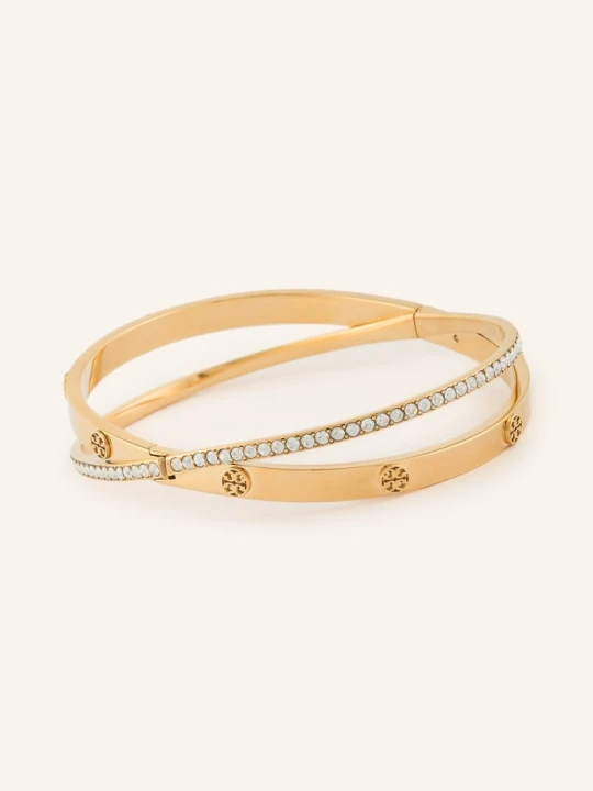 Zdjęcie produktu Tory Burch Bransoleta Icon Pavé gold