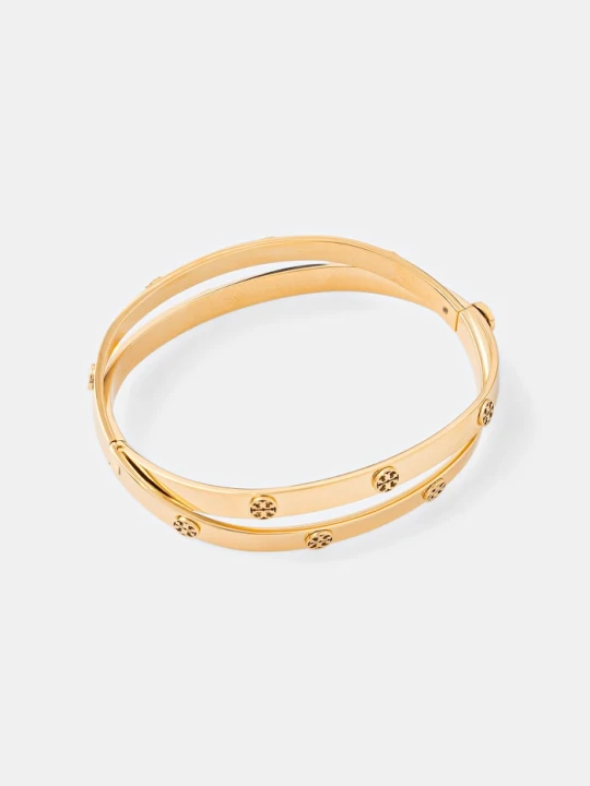 Zdjęcie produktu Tory Burch bransoletka damska ze stali nierdzewnej Icon złoty