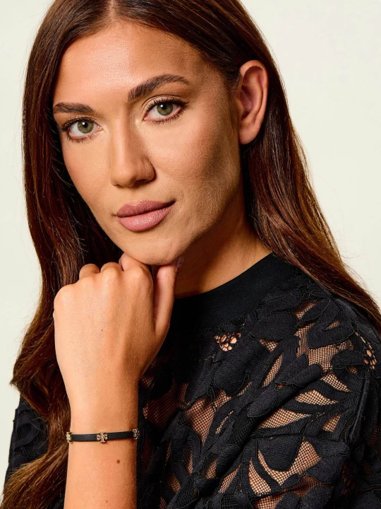 Zdjęcie produktu TORY BURCH Bransoletka Eleanor czarny