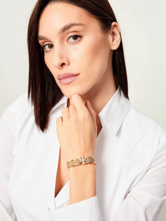 Zdjęcie produktu TORY BURCH Bransoletka Kira beżowy