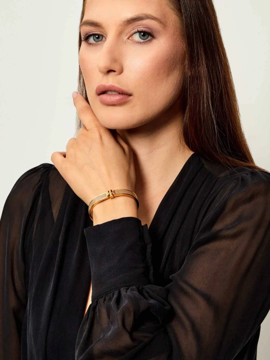 Zdjęcie produktu TORY BURCH Bransoletka Kira beżowy