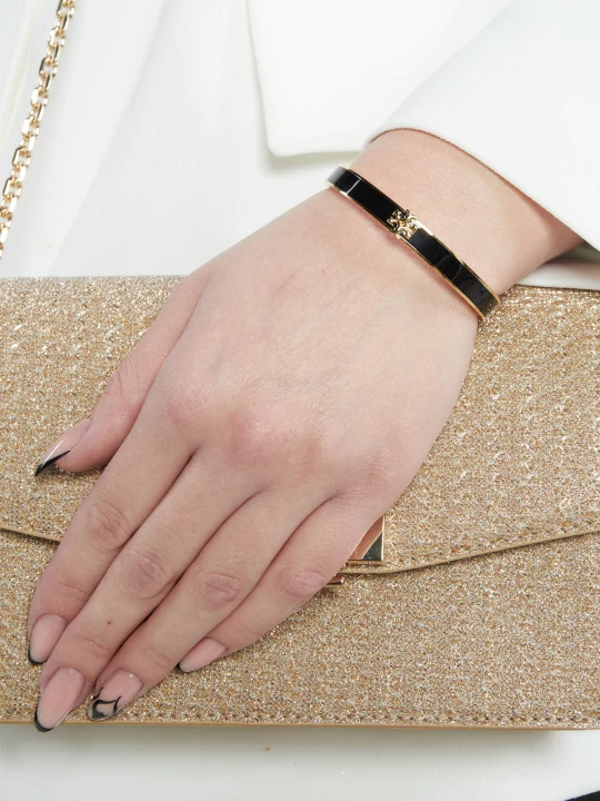 Zdjęcie produktu TORY BURCH Bransoletka Kira czarny