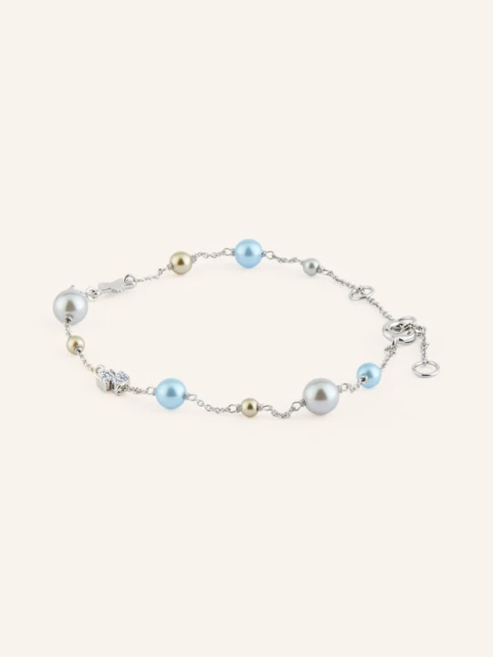 Zdjęcie produktu Tory Burch Bransoletka Moondance silber srebrny