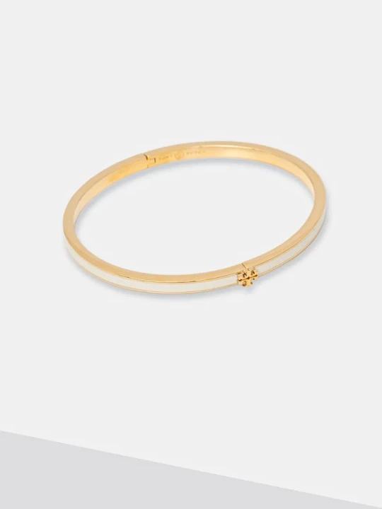 Zdjęcie produktu Tory Burch bransoletka Thin Kira Enamel złoty