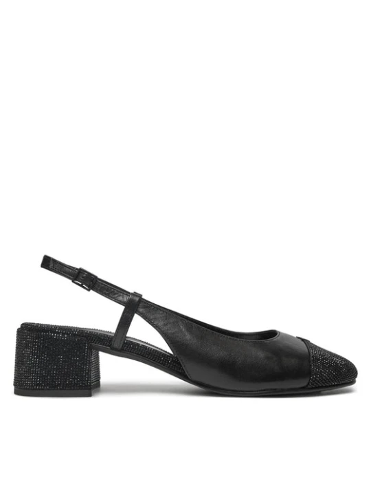 Zdjęcie produktu Tory Burch Czółenka Cap-Toe Pave Singback Pump 160256 Czarny