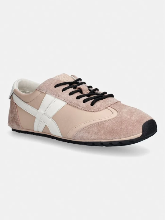 Zdjęcie produktu Tory Burch Hank Field Sneaker sneakersy damskie skórzane różowy