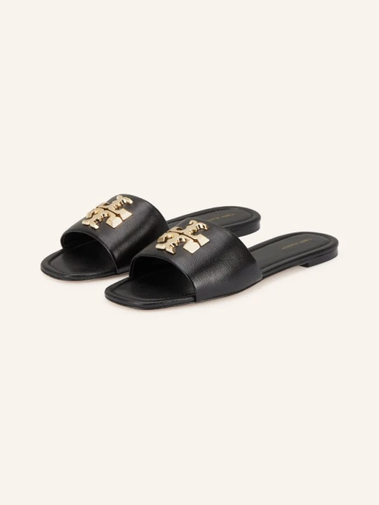 Zdjęcie produktu Tory Burch Klapki Eleanor schwarz CZARNY