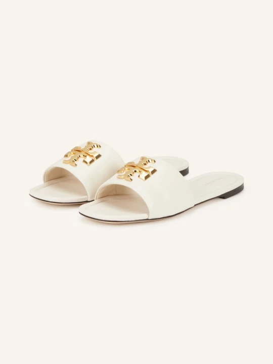 Zdjęcie produktu Tory Burch Klapki Eleanor weiss KREMOWY
