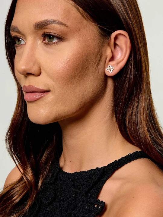 Zdjęcie produktu TORY BURCH Kolczyki Forget Me Not złoty