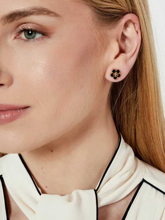 Zdjęcie produktu TORY BURCH Kolczyki Kira złoty