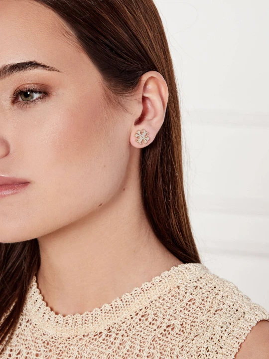 Zdjęcie produktu TORY BURCH Kolczyki Kira złoty