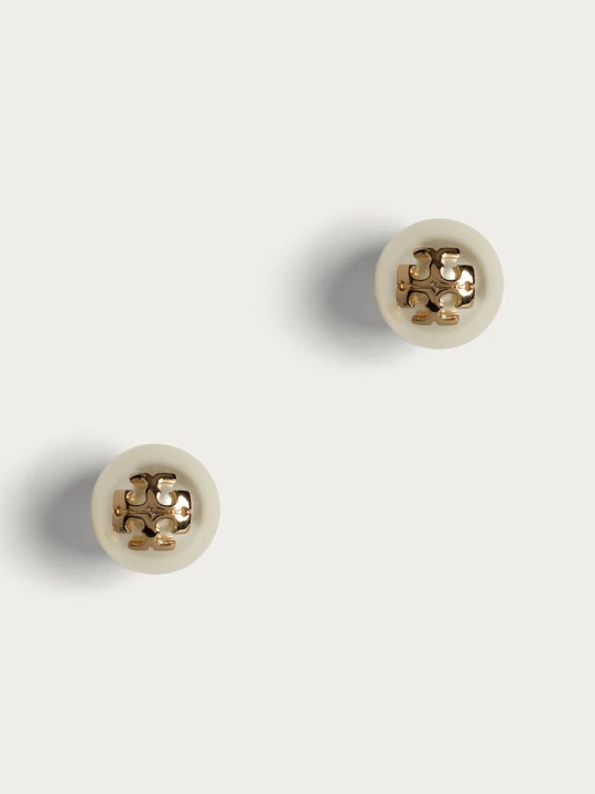 Zdjęcie produktu Tory Burch - Kolczyki KIRA PEARL STUD złoty