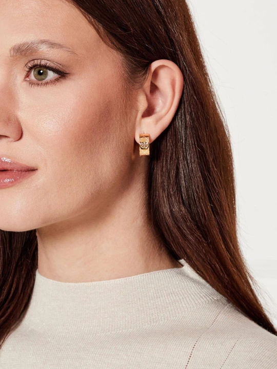 Zdjęcie produktu TORY BURCH Kolczyki t-monogram złoty