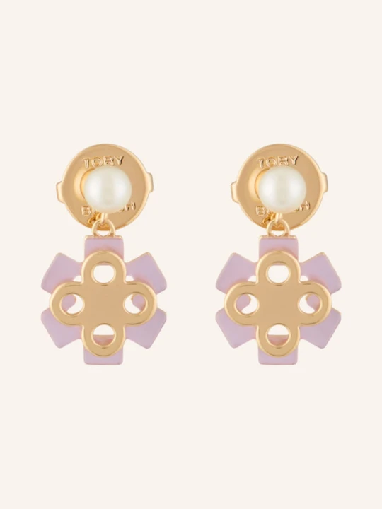 Zdjęcie produktu Tory Burch Kolczyki Wkrętki Forget Me Not gold