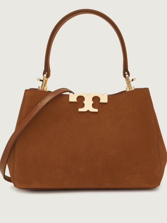 Zdjęcie produktu TORY BURCH Kuferek Eleanor | zamsz koniakowy