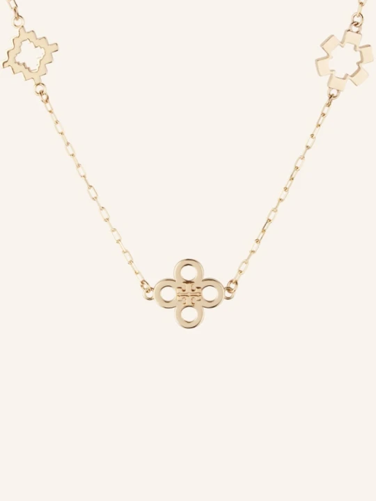 Zdjęcie produktu Tory Burch Łańcuszek Kira Clover gold
