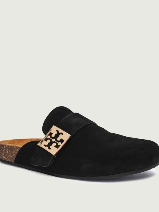 Zdjęcie produktu TORY BURCH Mule MELLOW | zamsz czarny