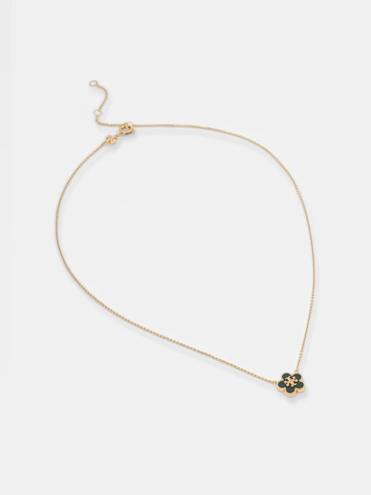 Zdjęcie produktu Tory Burch naszyjnik Forger Me Not złoty