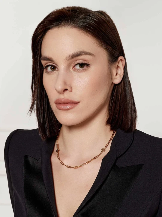 Zdjęcie produktu TORY BURCH Naszyjnik Good Luck złoty